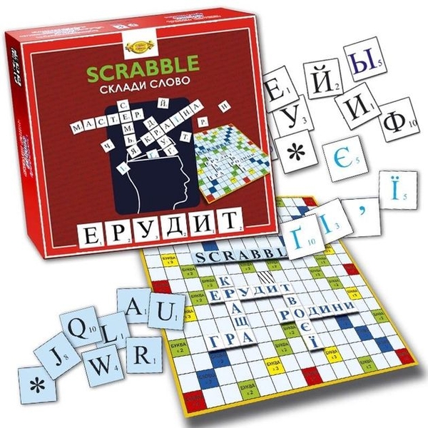  «Склади слово. Ерудит (Scrabble)», бренда Майстер - фото №1
