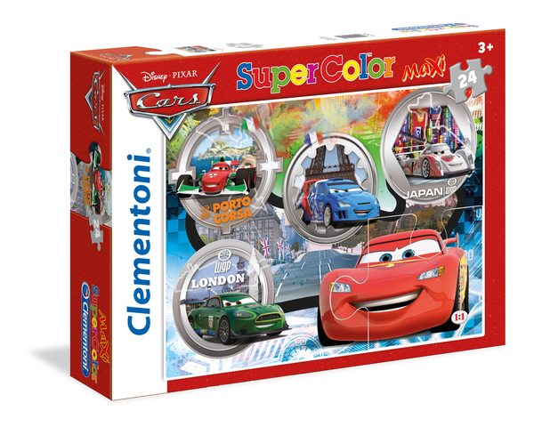  «Пазл Clementoni MAXI Тачки 24 елементи (24432)», бренду Clementoni - фото №1