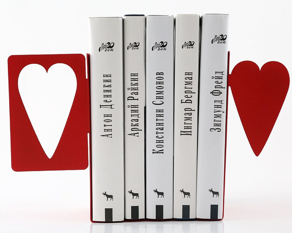«Тримачі для книжок Atelier Article Серце (U0064)», бренду Atelier Article - фото №1