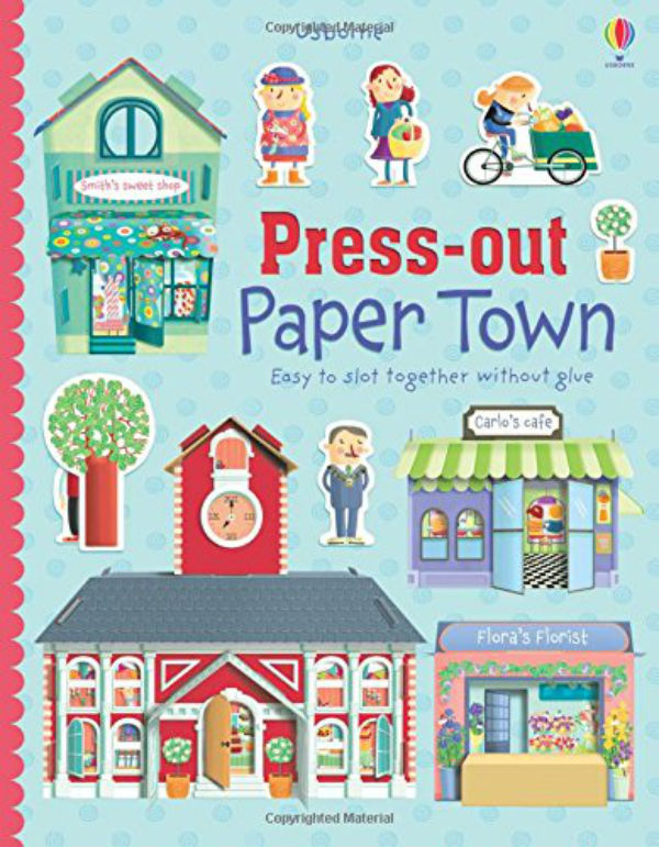Бумажная книга «Press-Out Paper Town», автор Фиона Уотт - фото №1