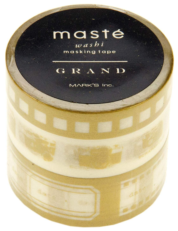  «Скотч Maste Grand Camera Gold 3 шт (MSG-MKT08-GD)» - фото №1