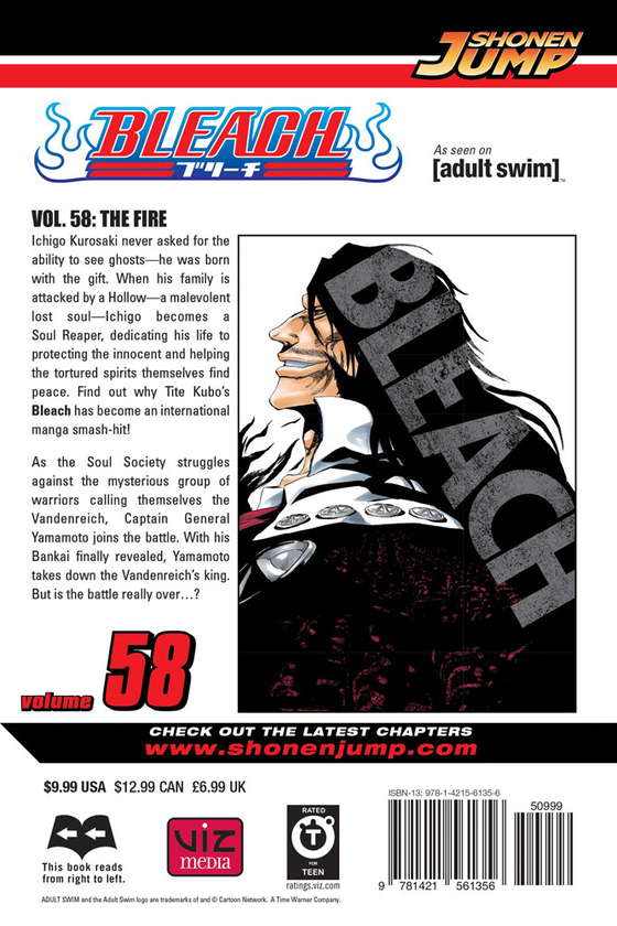 Паперова книга «Bleach. Volume 58», автор Тайто Кубо - фото №1