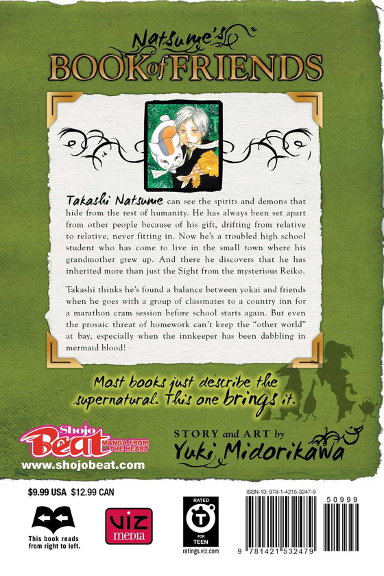 Паперова книга «Natsume's Book of Friends. Volume 5», автор Юкі Мідорікава - фото №1