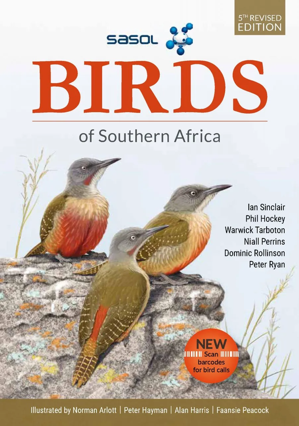 Бумажная книга «Sasol Birds Of Southern Africa», авторов Ян Синклер, Фил Хоки - фото №1