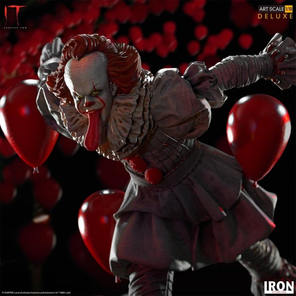  «Статуэтка Iron Studio IT Pennywise (WBHOR31220-10)», бренда Iron Studio - фото №1