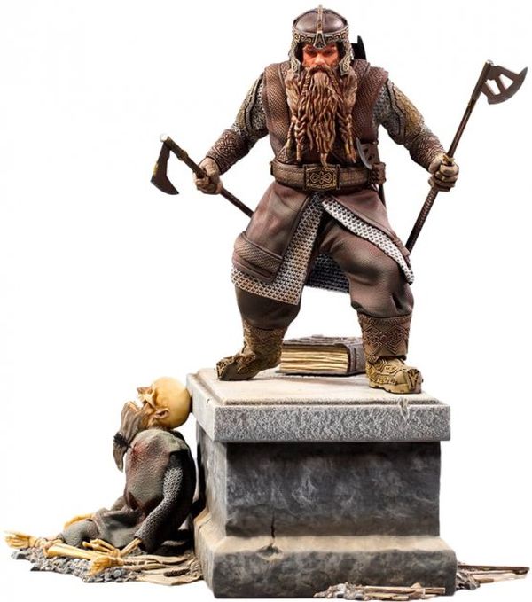  «Статуэтка Iron Studio Lord Of The Rings Gimli (WBLOR29320-10)», бренду Iron Studio - фото №1