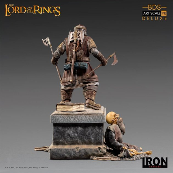  «Статуэтка Iron Studio Lord Of The Rings Gimli (WBLOR29320-10)», бренду Iron Studio - фото №1