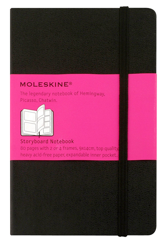  «Карманная записная книжка Moleskine для сценариев и раскадровок (978-88-8370-538-0)», бренда Moleskine - фото №1