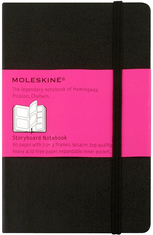  «Карманная записная книжка Moleskine для сценариев и раскадровок (978-88-8370-538-0)», бренда Moleskine - фото №1