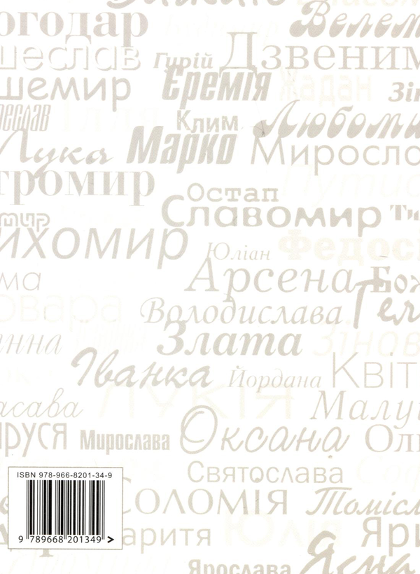 Паперова книга «Українські імена. Колись і тепер», автор Любомир Белей - фото №1