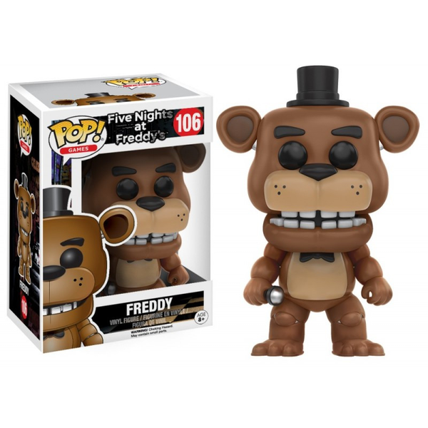  «Коллекционная фигурка Funko POP! Five Nights at Freddy's Фредди (11029)», бренда Funko Pop - фото №1