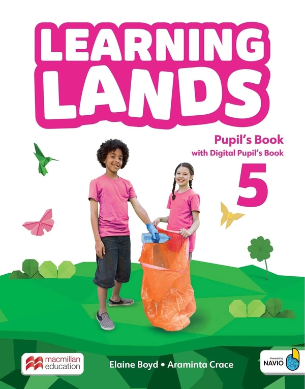 Бумажная книга «Learning Lands Level 5. Pupil's Book with Digital Pupil's Book and Navio App», авторов Араминта Грейс, Элейн Бойд - фото №1