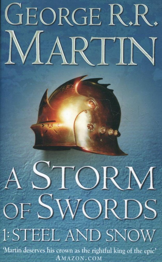 Бумажная книга «A Song of Ice and Fire. Book 3. A Storm of Swords 1: Steel and Snow», автор Джордж Р. Р. Мартин - фото №1