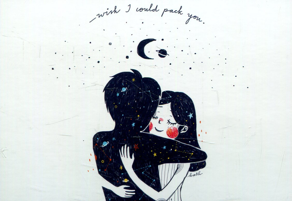 Листівка Dobra Lystivka Я хочу забрати тебе з собою