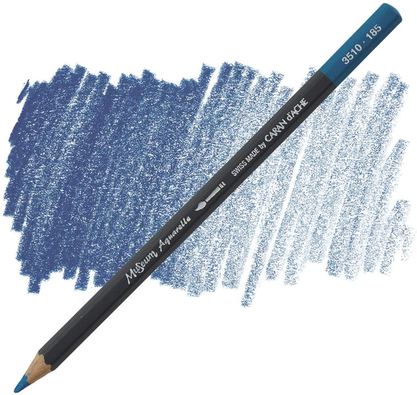  «Карандаш Caran d'Ache Museum Aquarelle Ice Blue (3510.185)», бренда Caran d'Ache - фото №1