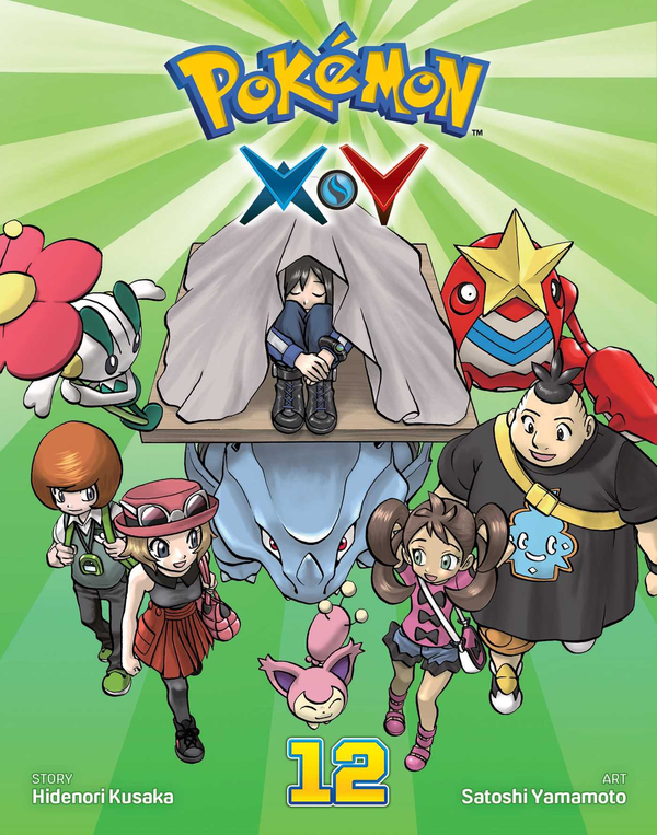 Бумажная книга «Pokemon X•Y.  Volume 12», автор Хидэнори Кусака - фото №1