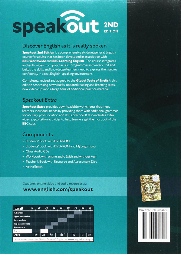 [object Object] «Speakout (2nd Edition) Starter Coursebook with DVD-ROM & MyEnglishLab», авторів Стів Оукс, Френсіс Елес - фото №2 - мініатюра