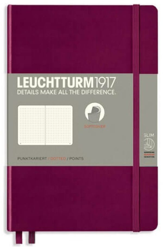  «Блокнот Leuchtturm1917 Paperback Точка Винный (359683)», бренда Leuchtturm1917 - фото №1