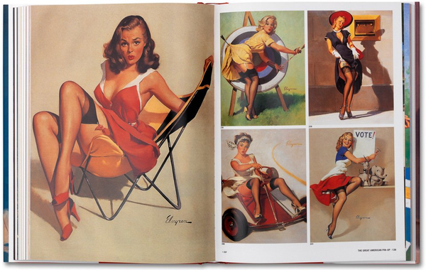 Бумажная книга «The Great American Pin-Up», авторов Чарльз Дж. Мартинье, Луис К. Мейзель - фото №1