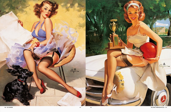 Бумажная книга «The Great American Pin-Up», авторов Чарльз Дж. Мартинье, Луис К. Мейзель - фото №1