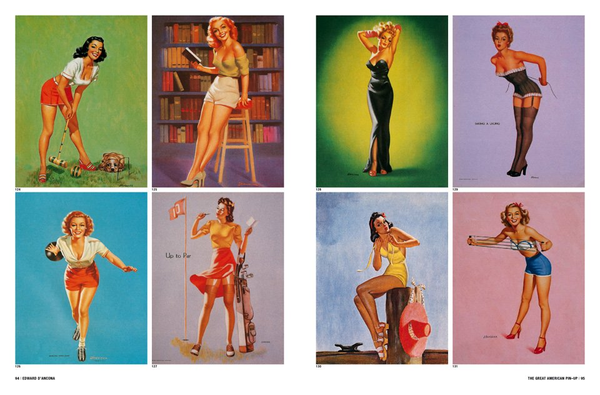 Бумажная книга «The Great American Pin-Up», авторов Чарльз Дж. Мартинье, Луис К. Мейзель - фото №1