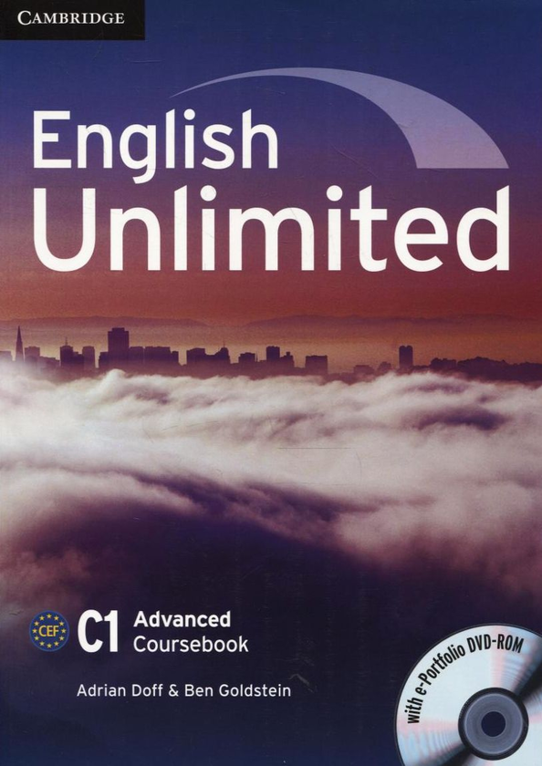 [object Object] «English Unlimited Advanced Coursebook (With e-Portfolio DVD-Rom)», авторів Едріан Дофф, Бен Голдштейн - фото №1