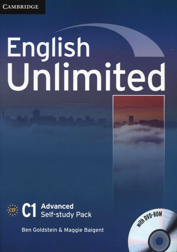 Бумажная книга «English Unlimited Advanced. Self-study Pack (Workbook with DVD-ROM)», авторов Бен Голдштейн, Мэгги Бэйджент - фото №1