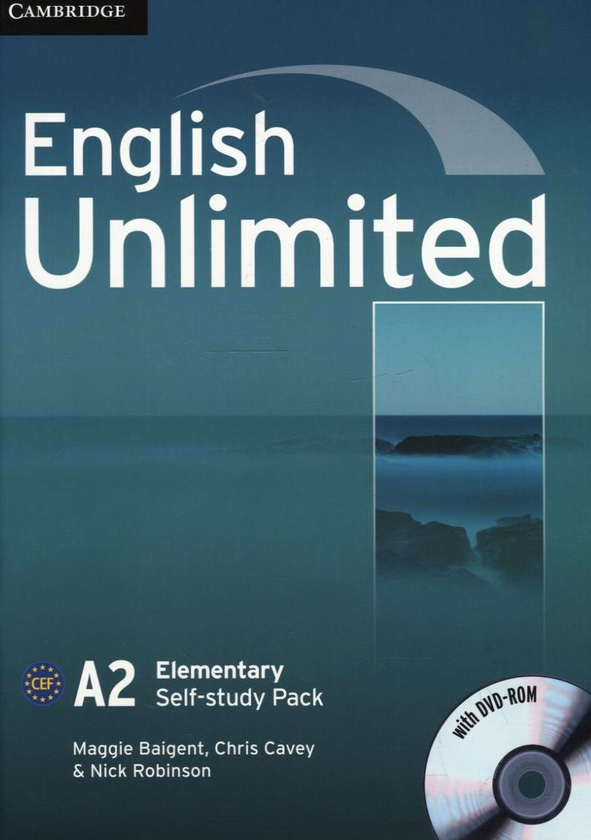 Бумажная книга «English Unlimited. Elementary Self-study Pack (Workbook with DVD-ROM)», авторов Мэгги Бэйджент, Крис Кейви, Ник Робинсон - фото №1