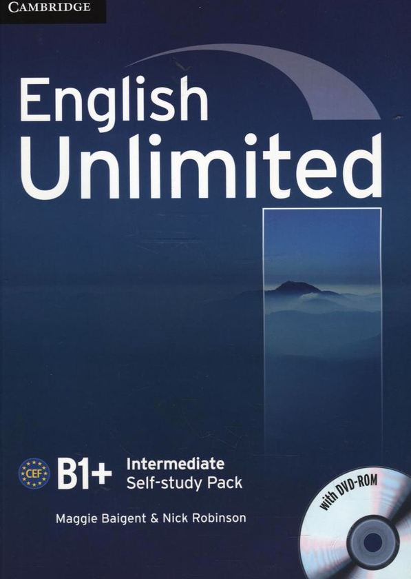 Бумажная книга «English Unlimited Intermediate. Self-study Pack (Workbook with DVD-ROM)», авторов Мэгги Бэйджент, Ник Робинсон - фото №1