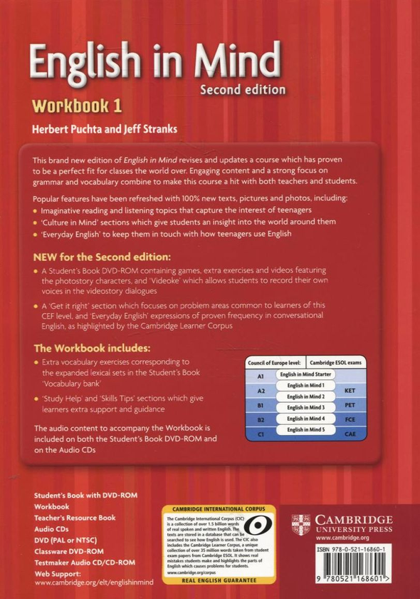 [object Object] «English in Mind. Workbook 1. 2nd Edition», авторов Герберт Пухта, Джефф Стрэнкс - фото №3 - миниатюра