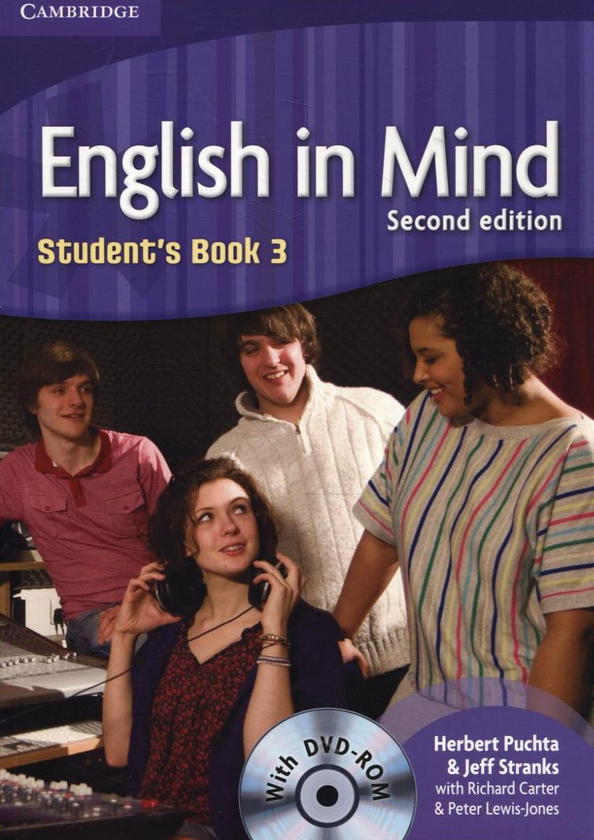 [object Object] «English in Mind. Student's Book 3. 2nd Edition (With DVD-ROM)», авторів Герберт Пухта, Джефф Стренкс, Річард Картер, Пітер Льюїс-Джонс - фото №1