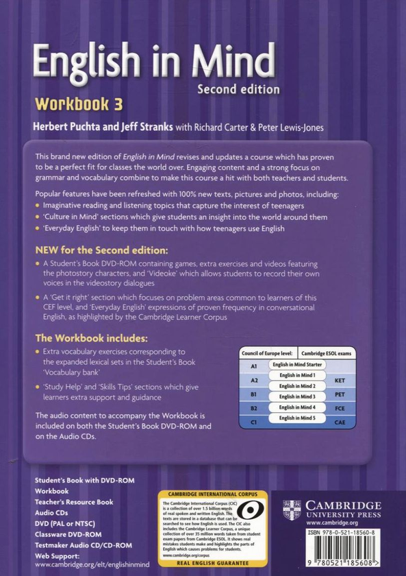[object Object] «English in Mind. Workbook 3. 2nd Edition», авторов Герберт Пухта, Джефф Стрэнкс, Ричард Картер, Питер Льюис-Джонс - фото №3 - миниатюра