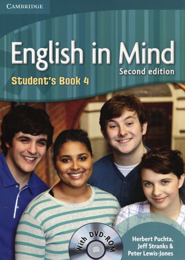 [object Object] «English in Mind. Student's Book 4. 2nd Edition  (With DVD-Rom)», авторів Герберт Пухта, Джефф Стренкс, Пітер Льюїс-Джонс - фото №1