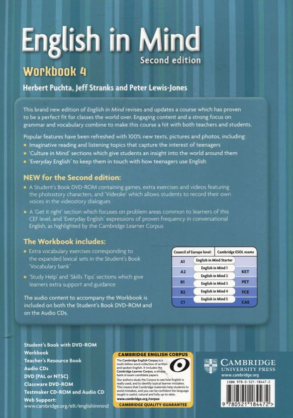 [object Object] «English in Mind. Workbook 4. 2nd Edition», авторов Герберт Пухта, Джефф Стрэнкс, Питер Льюис-Джонс - фото №3 - миниатюра