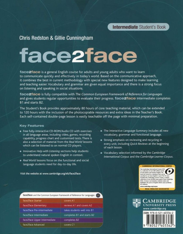 [object Object] «Face2Face Intermediate Student's Book (With Audio CD)», авторов Крис Редстон, Джилли Каннингем - фото №3 - миниатюра