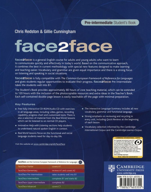 [object Object] «Face2Face Pre-Intermediate Student's Book (With Audio CD)», авторів Кріс Редстон, Джиллі Каннінгем - фото №3 - мініатюра