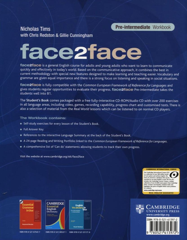 [object Object] «Face2Face. Pre-Intermediate Workbook with Key», авторів Микола Тімсіт, Кріс Редстон, Джиллі Каннінгем - фото №3 - мініатюра