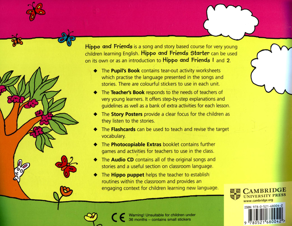 Паперова книга «Hippo and Friends. Pupil's Book Starter», авторів Клер Селбі, Леслі Мак-Найт - фото №1