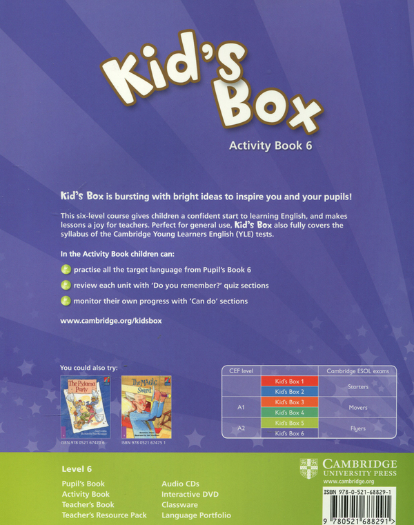 [object Object] «Kid's Box 6. Activity Book», авторів Керолайн Ніксон, Майкл Томлінсон - фото №3 - мініатюра