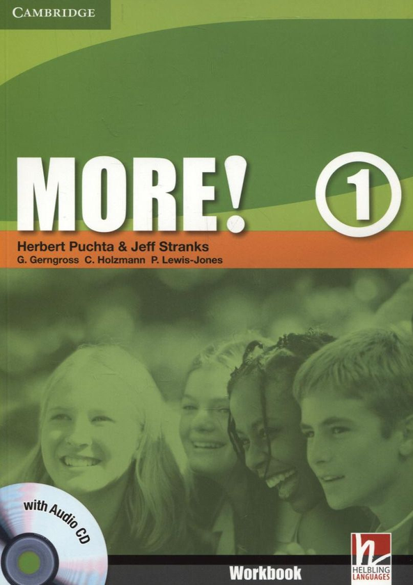 [object Object] «More! Level 1. Workbook (+ CD-ROM)», авторів Герберт Пухта, Джефф Стренкс, Гюнтер Гернгросс, Крістіан Хольцманн, Пітер Льюїс-Джонс - фото №2 - мініатюра