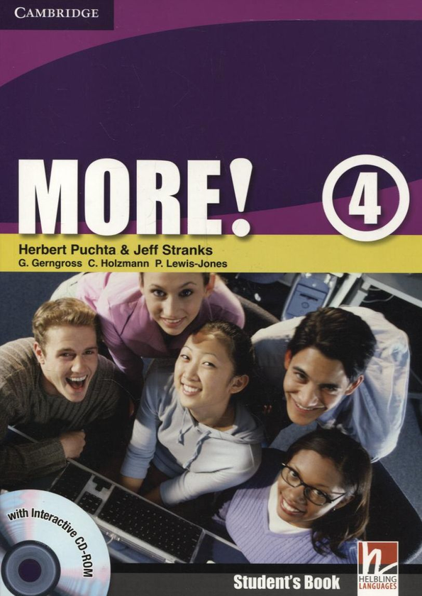 [object Object] «More! Level 4. Student's Book (+ Interactive CD-ROM)», авторов Герберт Пухта, Джефф Стрэнкс, Гюнтер Гернгросс, Кристиан Хольцманн, Питер Льюис-Джонс - фото №1