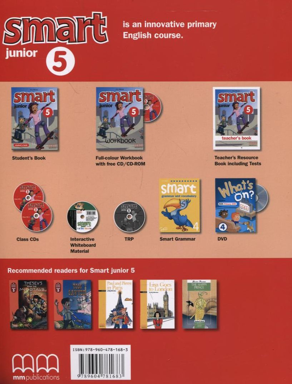 Бумажная книга «Smart Junior 5. Student’s Book», автор Эстер Войджицки - фото №1