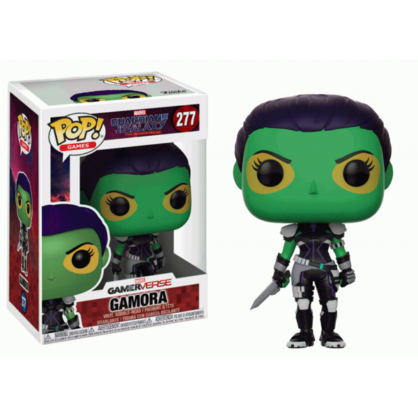  «Коллекционная фигурка Funko POP! Guardians of the Galaxy Гамора (24520)», бренда Funko Pop - фото №1