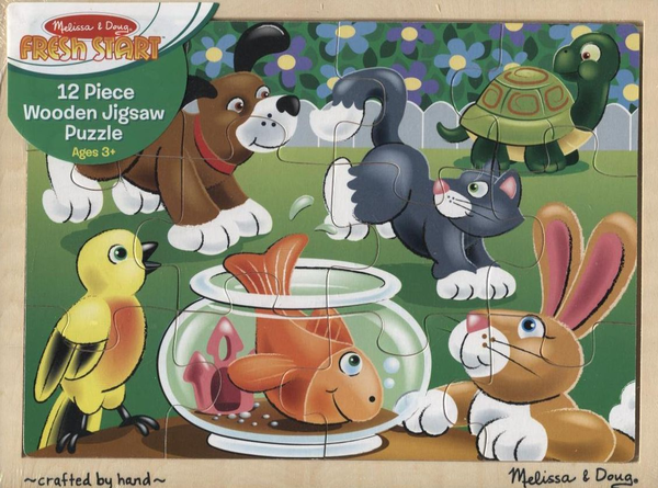 «Пазл Игривые животные (MD2932)», бренда Melissa & Doug - фото №1