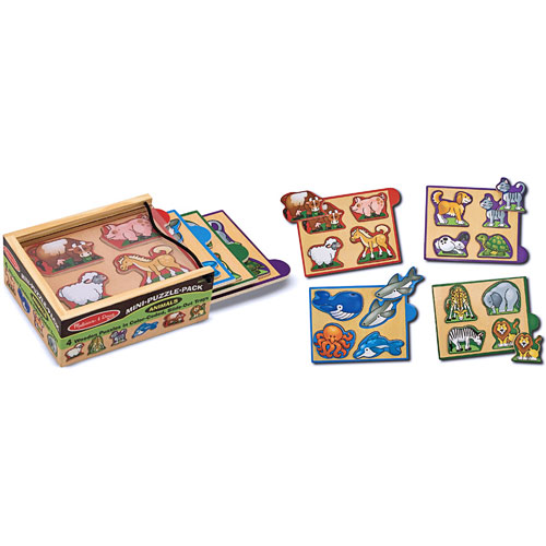 «Пазл-головоломка Тварини (4790)», бренду Melissa & Doug - фото №1