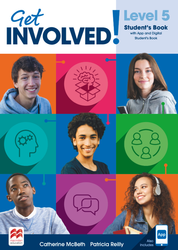 Бумажная книга «Get Involved for Ukraine 5. Student's Book with App and Digital Student's Book», автор Патриция Рейли - фото №1