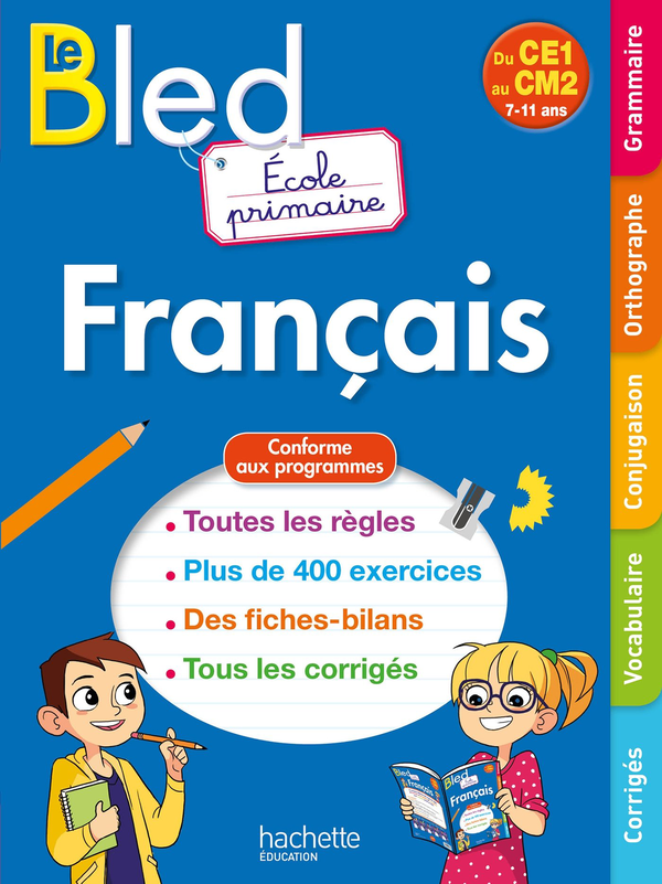 Бумажная книга «Bled école primaire Français» - фото №1