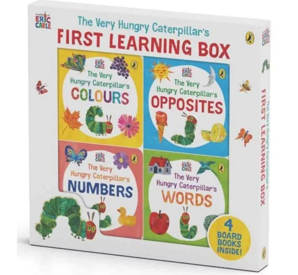 Бумажная книга «The Very Hungry Caterpillar's. First Learning Box», автор Эрик Карл - фото №1