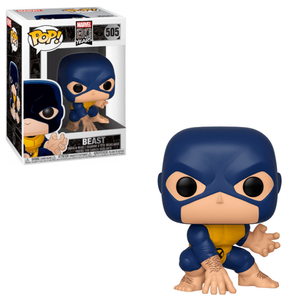 «Коллекционная фигурка Funko POP! Marvel 80th First Appearance Beast (40716)», бренда Funko Pop - фото №1