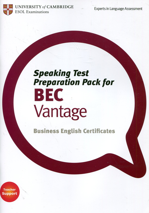 Бумажная книга «Speaking Test Preparation Pack for BEC. Vantage (+ DVD-ROM)» - фото №1